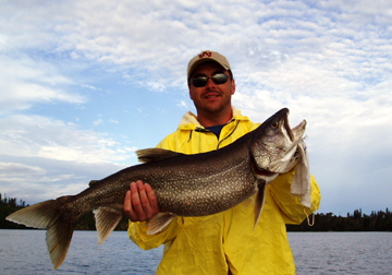 38.5 inch Lake Trout - the catch of a lifetime